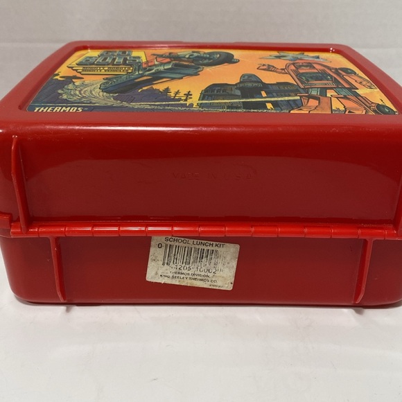 1984 GO BOTS LUNCH BOX AND THERMOS - Picture 7 of 16